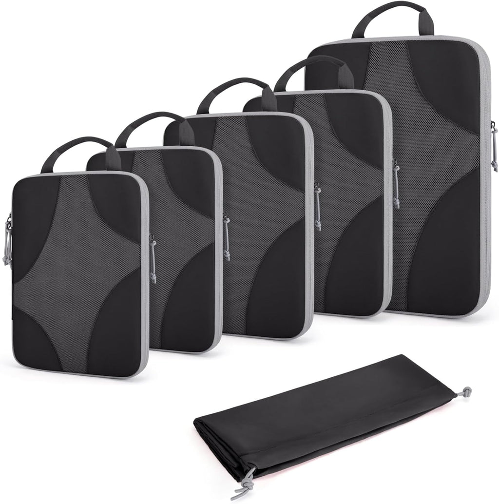 Bagsmart Compression Packing Cubes, Travel Bag Cruise Ship Essentials