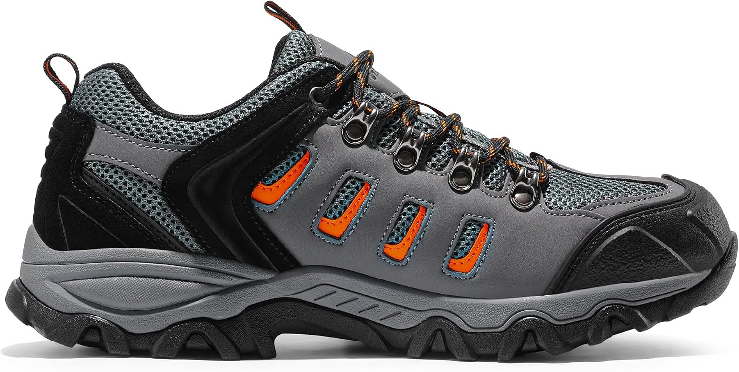 NORTIV 8 Men's Waterproof Hiking Shoes Leather