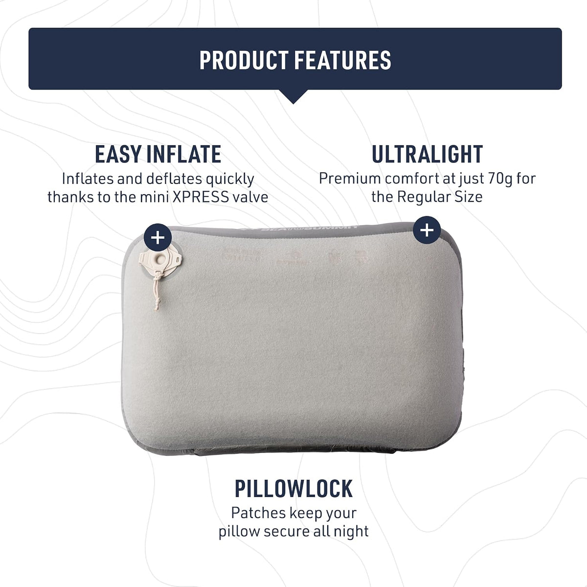 Sea to Summit Aeros Down Inflatable Pillow