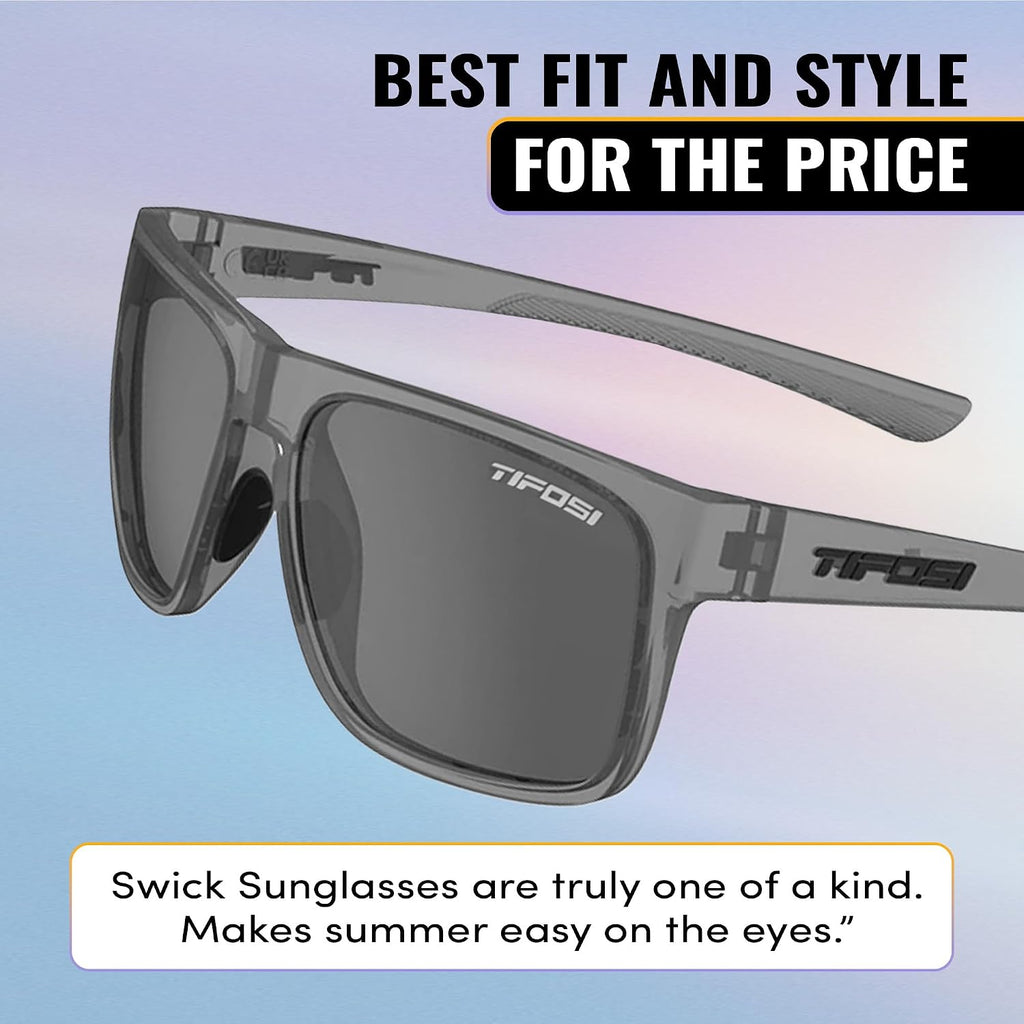 Tifosi Swick Lifestyle Sport Sunglasses - Cycling, Golf & Hiking