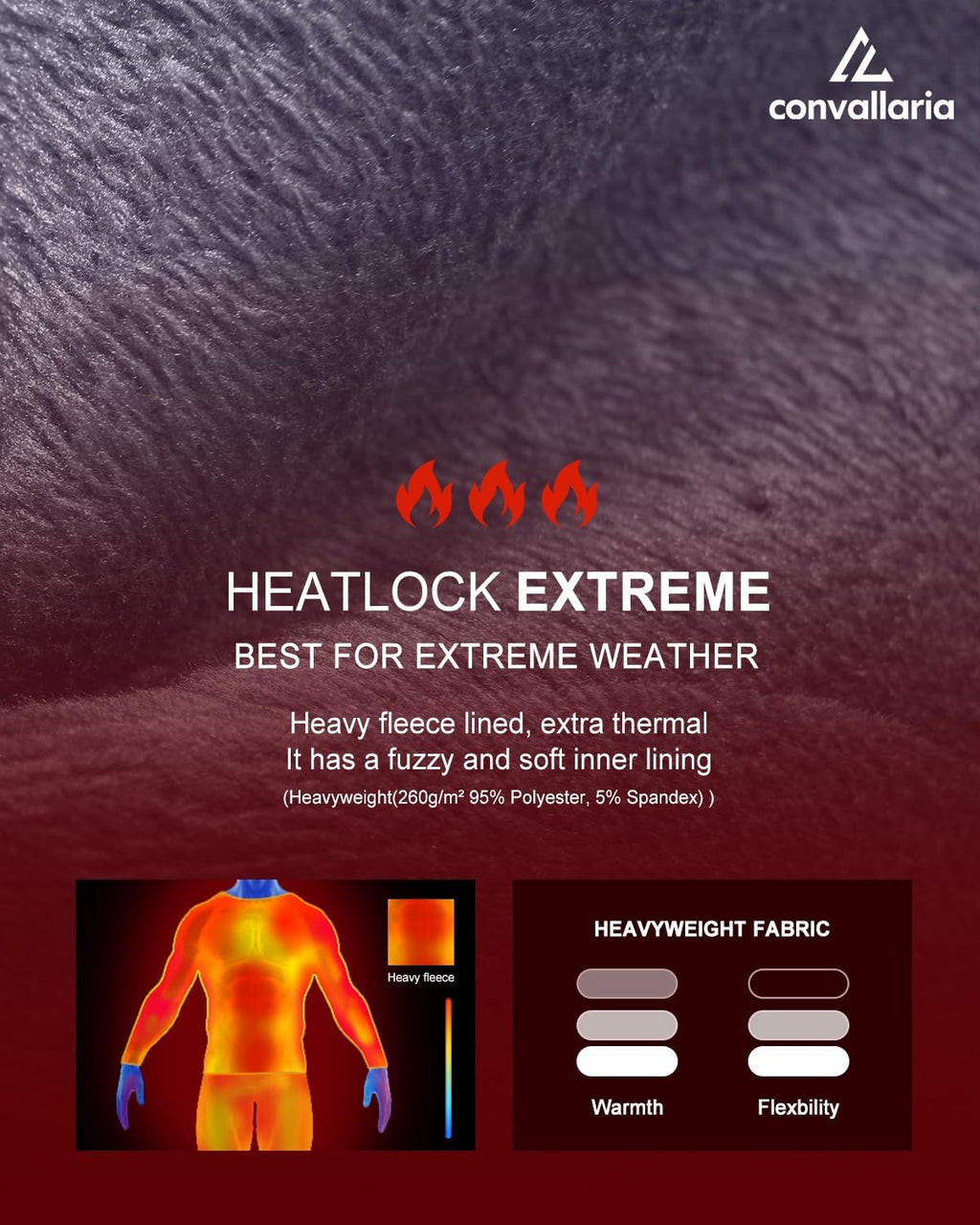 Thermal Underwear Long Johns for Men Cold Weather Base Layer Set