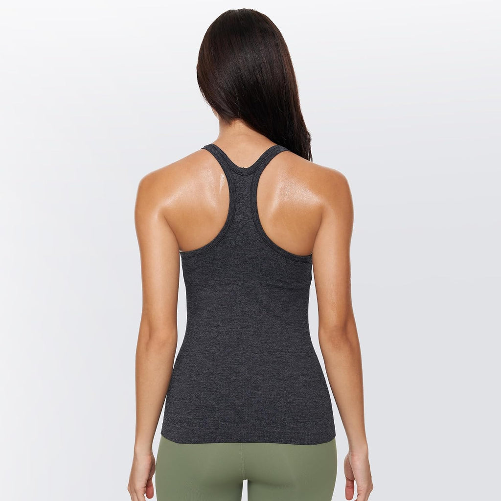 sphinx cat Yoga Racerback Tank Top for Women with Built in Bra,Women's Padded Sports Bra Fitness Workout Running Shirts