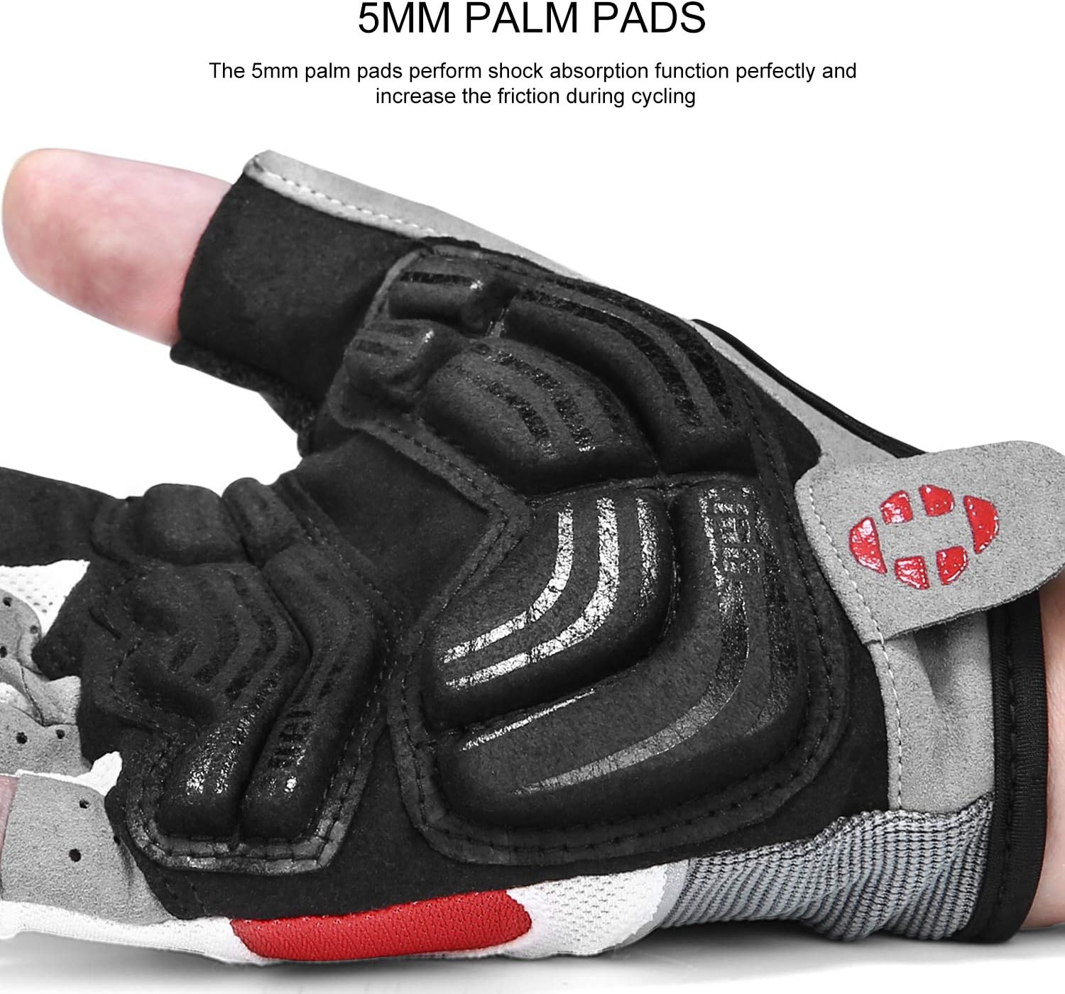 INBIKE 5mm Padded Half Finger Bike Bicycle Cycling Gloves