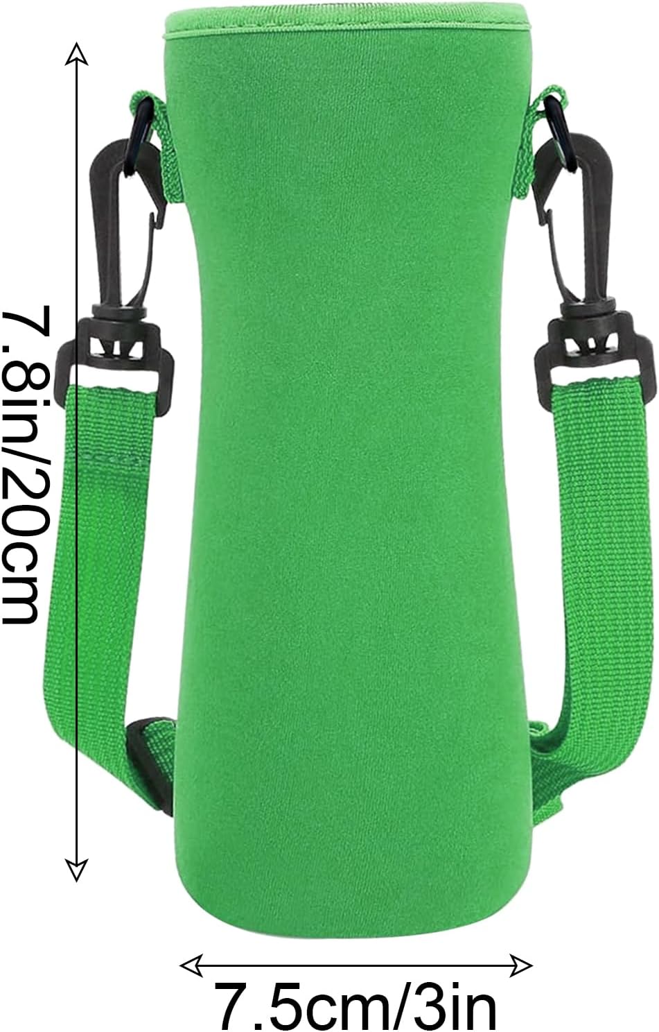 Neoprene Glass Water Bottle Sleeves Ergonomic Portable