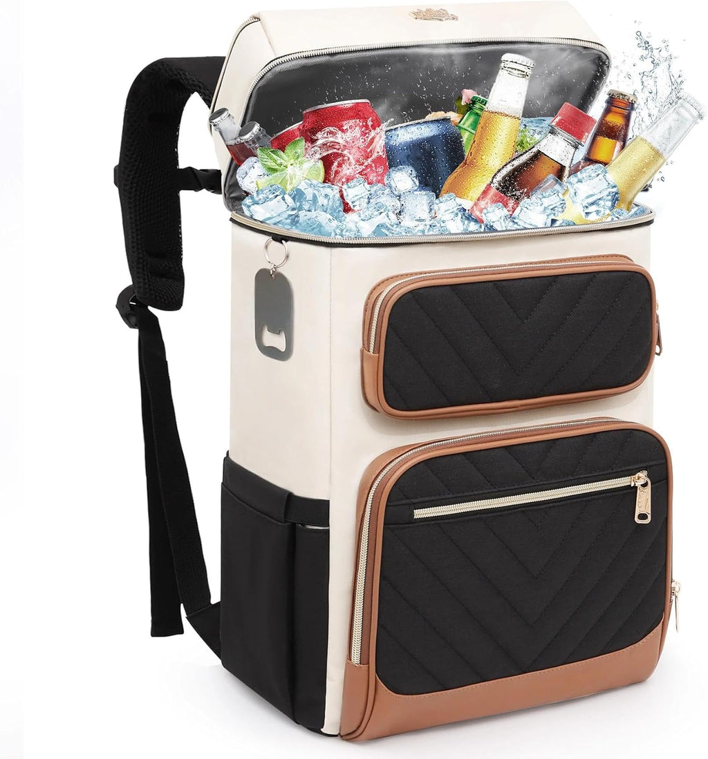 Backpack Cooler Insulated Leakproof, Soft Cooler Backpack for Beach