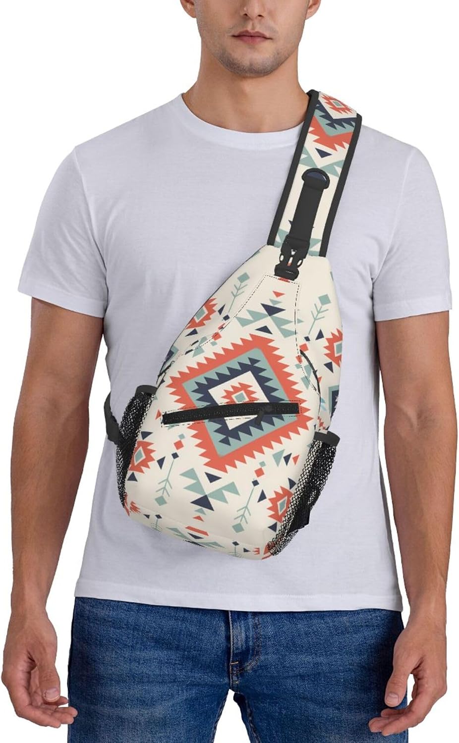 Sling Backpack Unisex Crossbody Chest Bag Shoulder Chest Bag For Women Men Hiking Travel