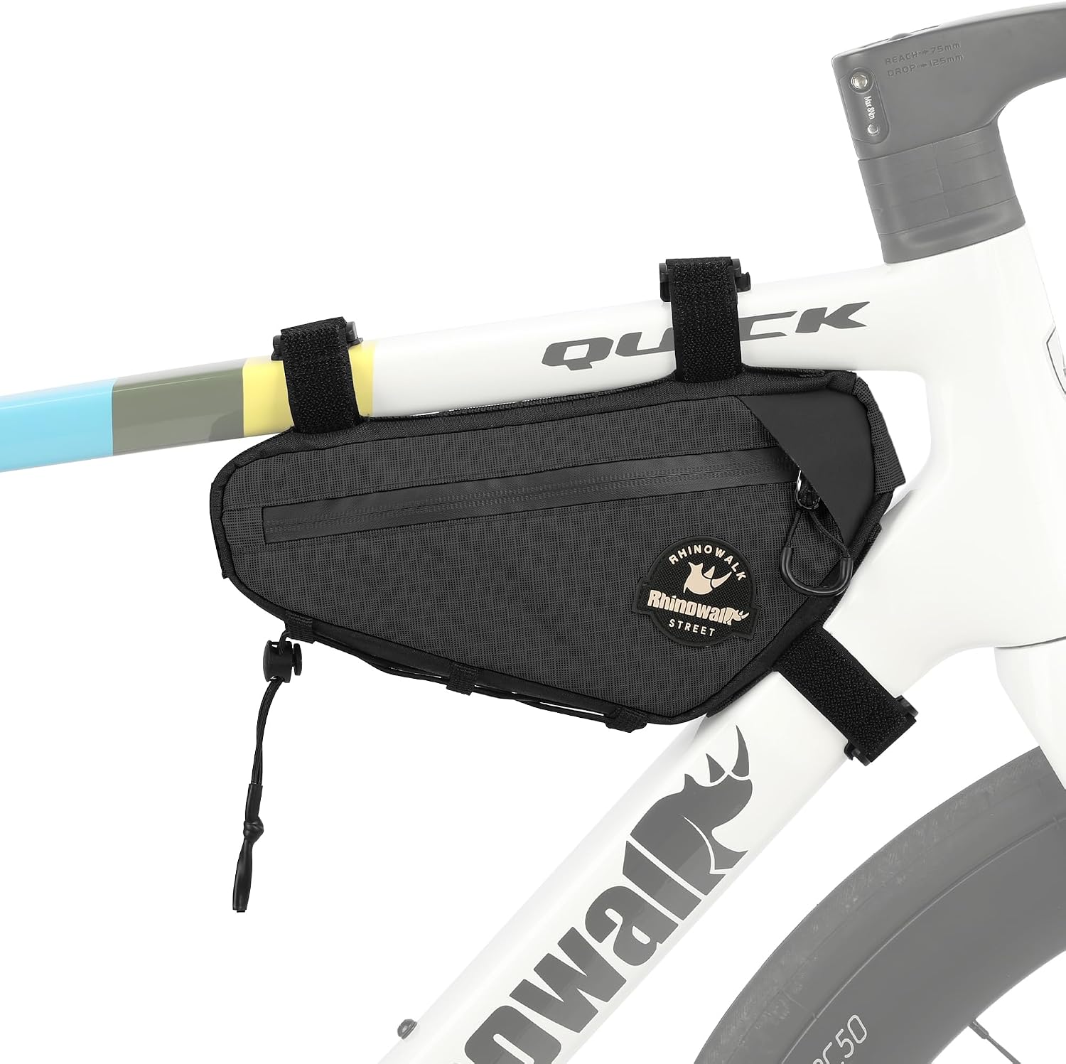 Rhinowalk Bicycle Triangle Bag Cosmopolis Series Lightweight Urban Bike Frame Bag Pack Under Top Tube Pouch Cycling Accessories