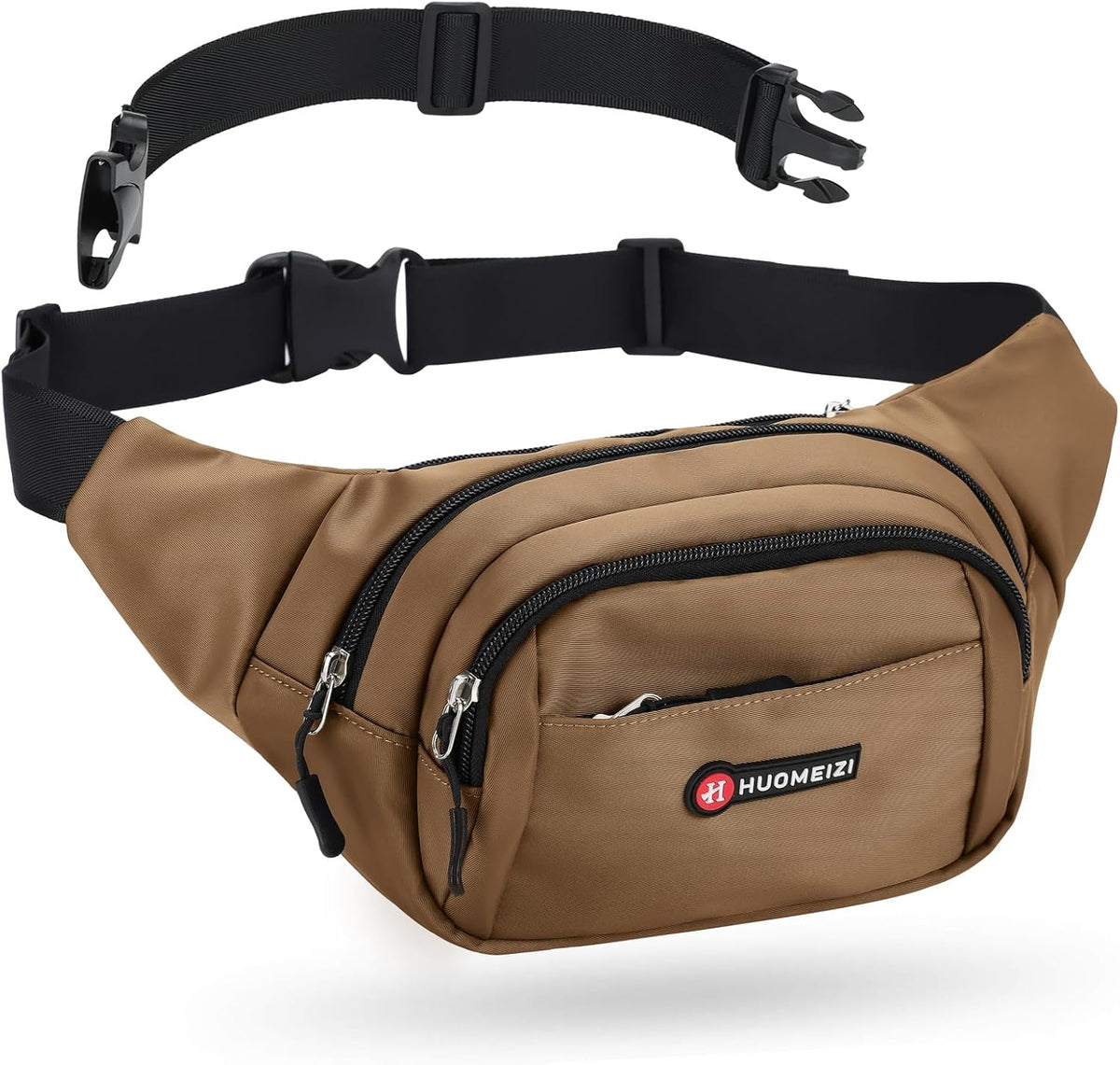 Fanny Pack Men Women Plus Size with Extender Strap 70" Waist Bag