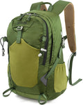 30L Hiking Backpack With Rain-Cover, Lightweight Packable Backpack For Women Men, Hiking Daypack Backpacks Fit For Camping, Sports, Daily Commuting, Short Trips (Green)