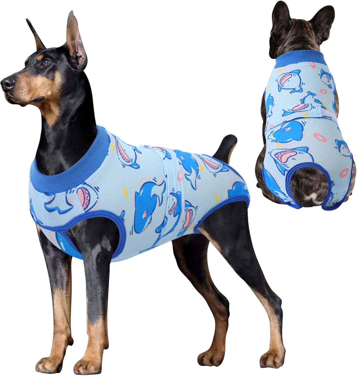 KOESON Lightweight & Soft Surgery Recovery Suit for Large Dogs Female Male