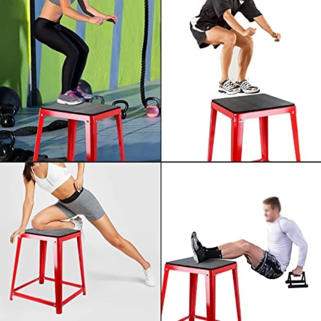 Plyometric Boxes Box Set and Box Options Plyometric Platform and Jumping Agility Box for Training Conditioning Strength Training
