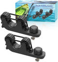 Huntury Kayak Paddle Holder, Save Kayak Track Space, Fishing Net, Fishing Poles Holder for Fishing, Track Mount Accessories