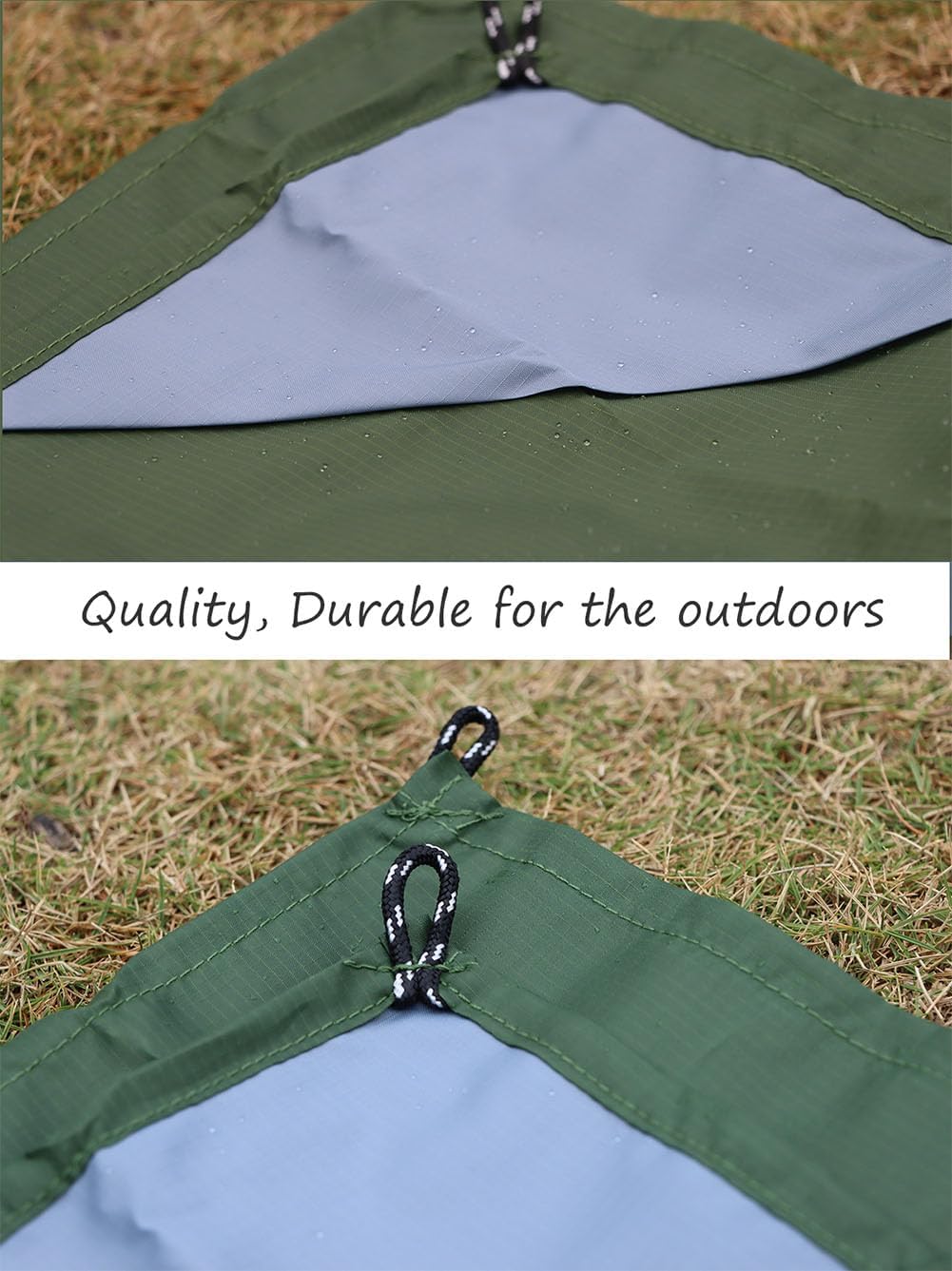 Pocket Picnic Blanket, Compact Lightweight Tarp for Camping