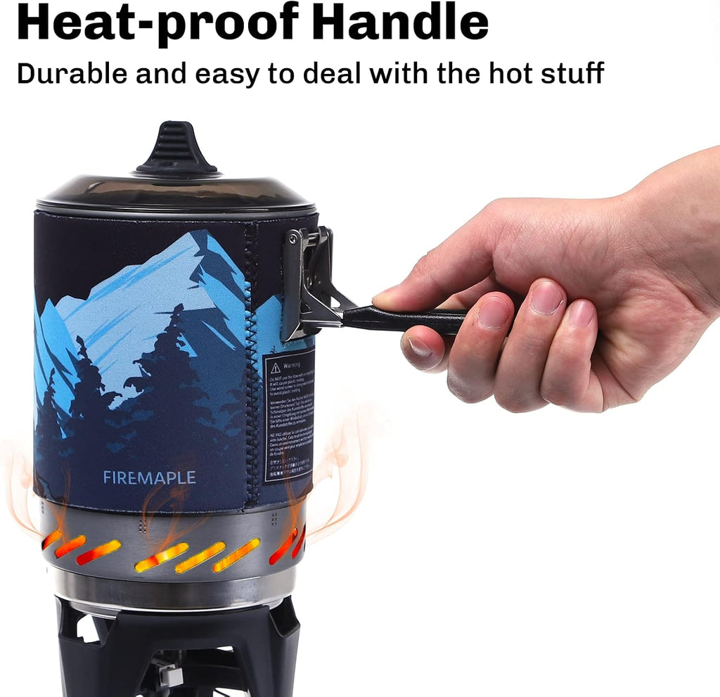 Fire-Maple Fixed Star X2 Backpacking Camping Stove System, Black,22oz