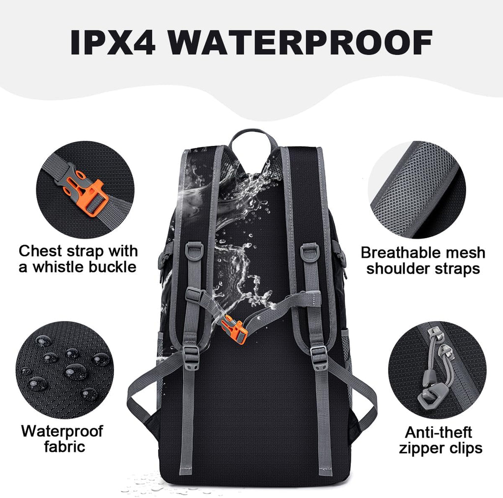 MIYCOO Ultralight Packable Backpack, 35L Waterproof Hiking Daypack