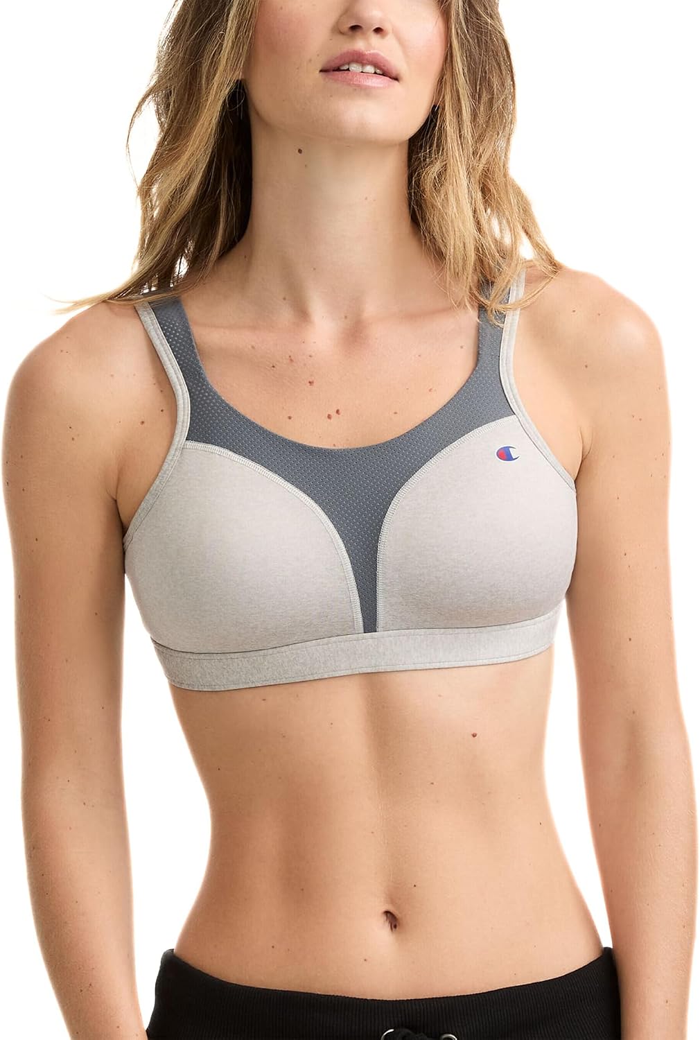 Champion Women's Sports Bra, High-Impact, Maximum Support, Breathable, Moisture-Wicking Fabric