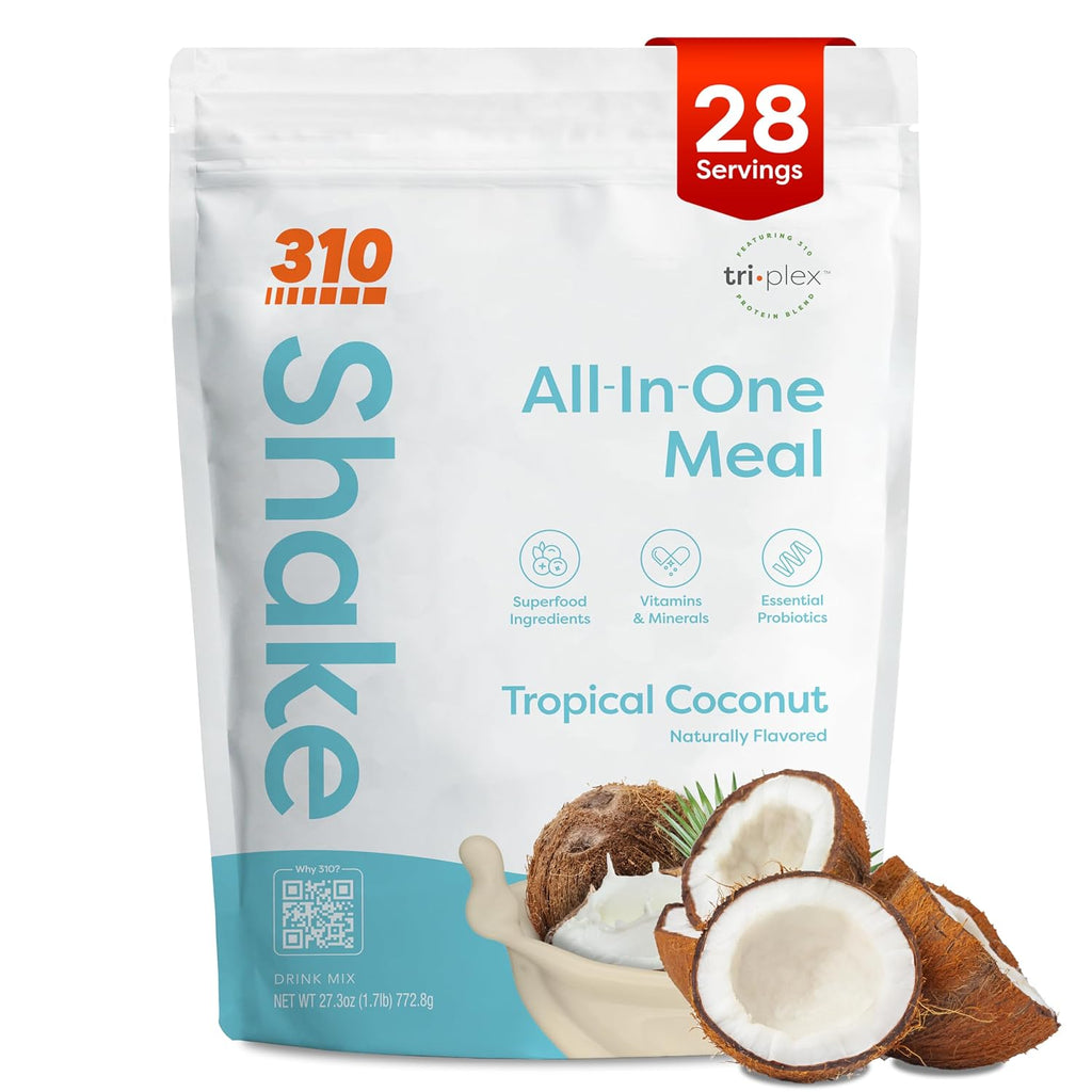 310 Nutrition All-In-One Meal Replacement Shake Powder - Tropical Coconut