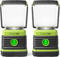 Consciot 1000LM Battery Powered LED Camping Lantern, 4 Light Mode, Dimmable | IPX4 Waterproof Camping Lights; Portable Flashlight for Power Outages, Emergency Kit, Hurricane Preparedness, Indoor Outdoor