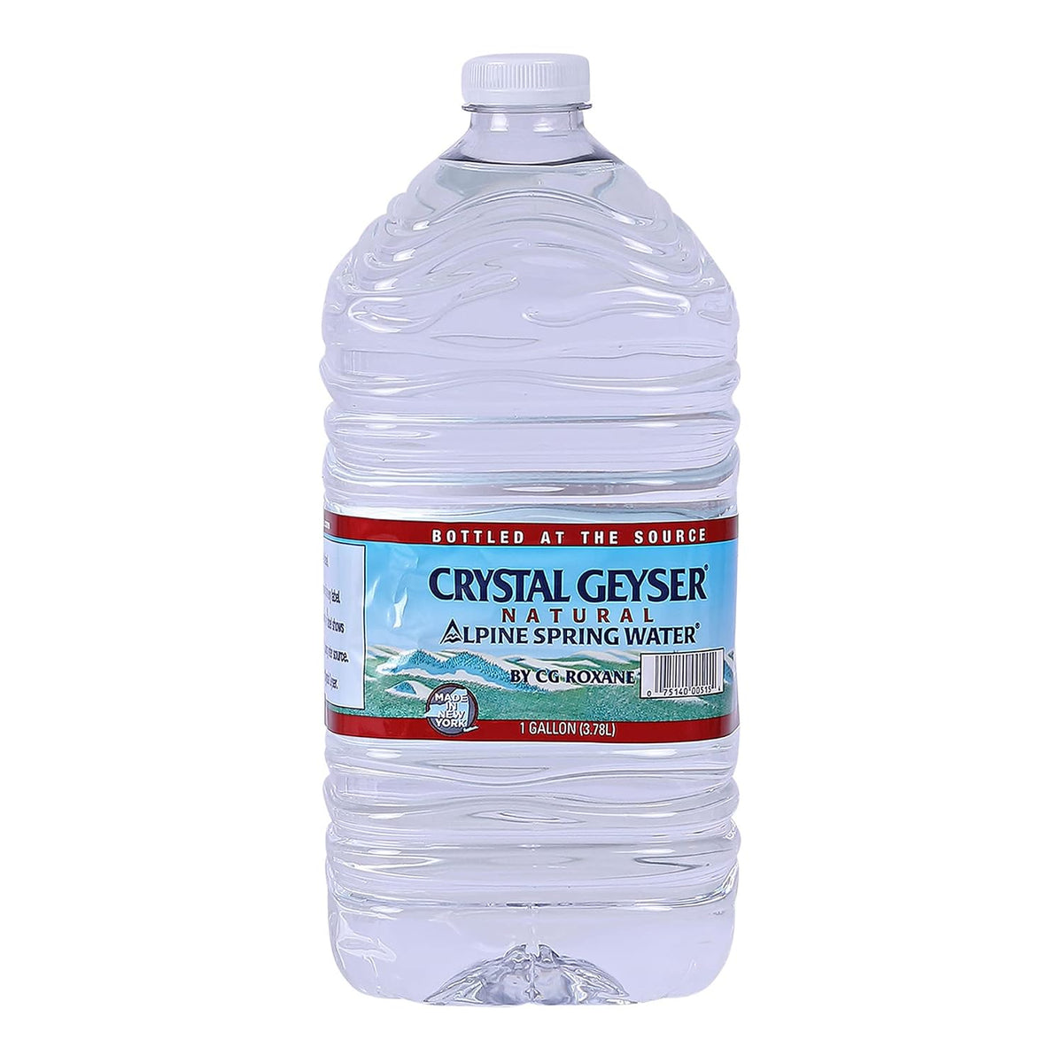 Crystal Geyser Natural Alpine Spring Water, Drinking Water Bottled at the Source, 6 Gallons