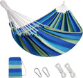 INNO STAGE Extra Large Double Hammock with Tree Straps, Blue Green