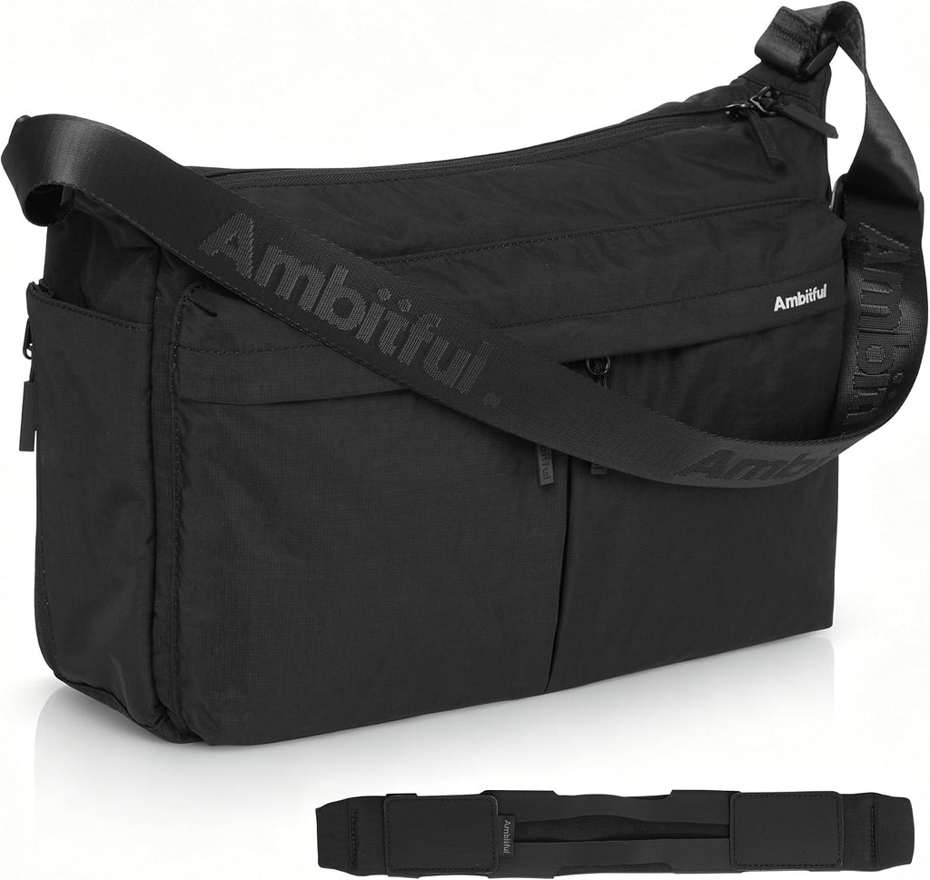 AMBITFUL Camera Messenger Bag for Photographers Shoulder bag,9L Black