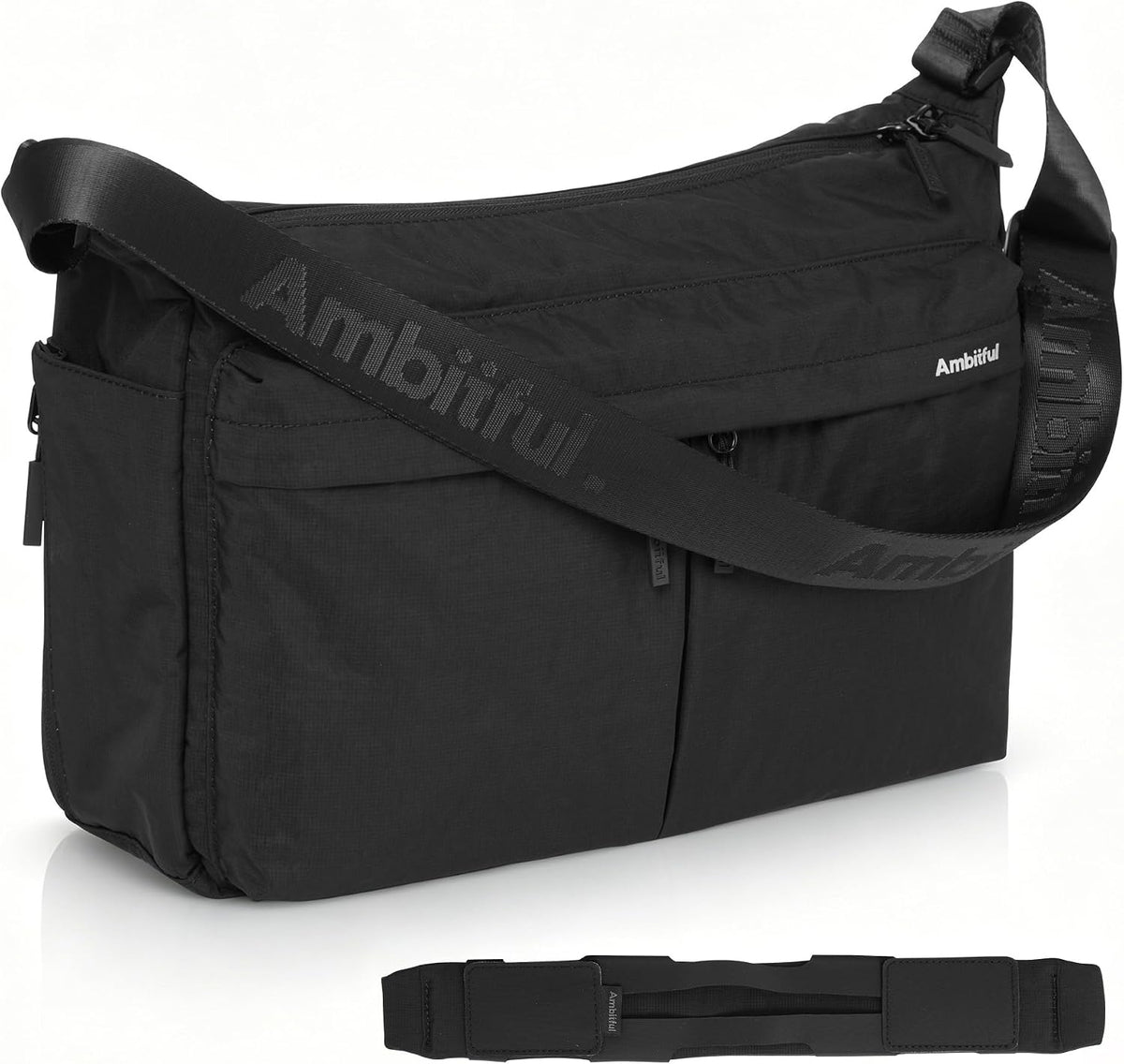 AMBITFUL Camera Messenger Bag for Photographers Shoulder bag,9L Black
