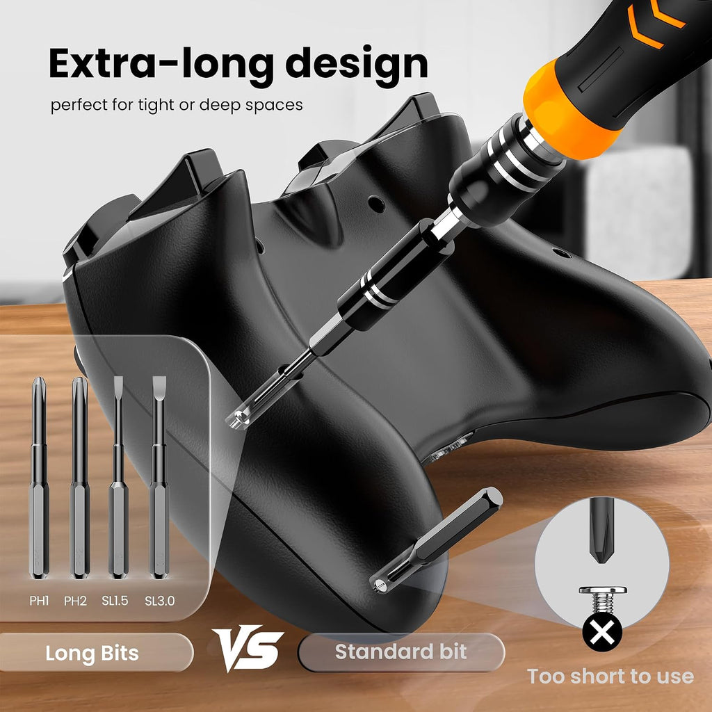 JOREST 115 in 1 Precision Screwdriver Set, Magnetic Electronics Tool Kit