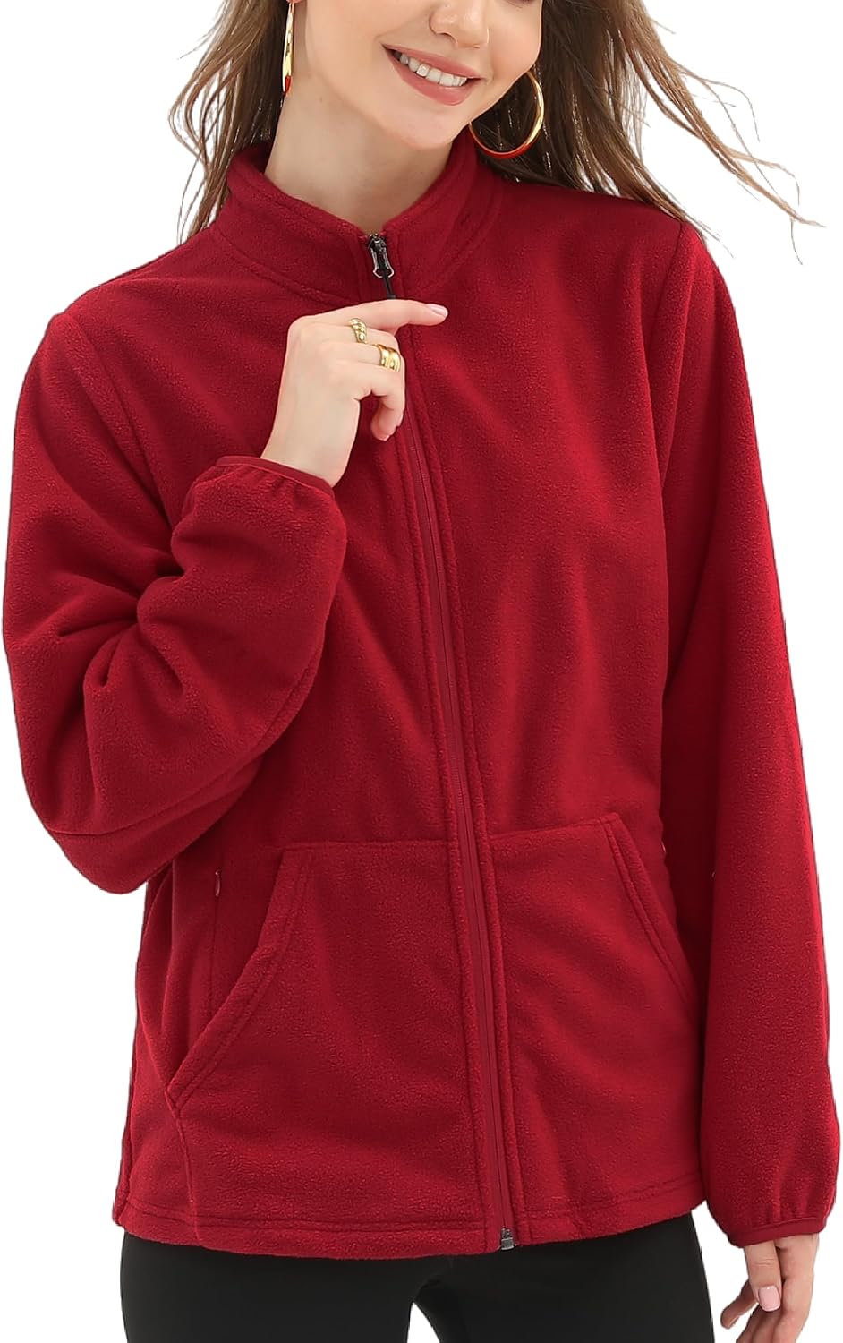 Argstar Women's Fleece Jacket 6 Pockets (XS-2XL)