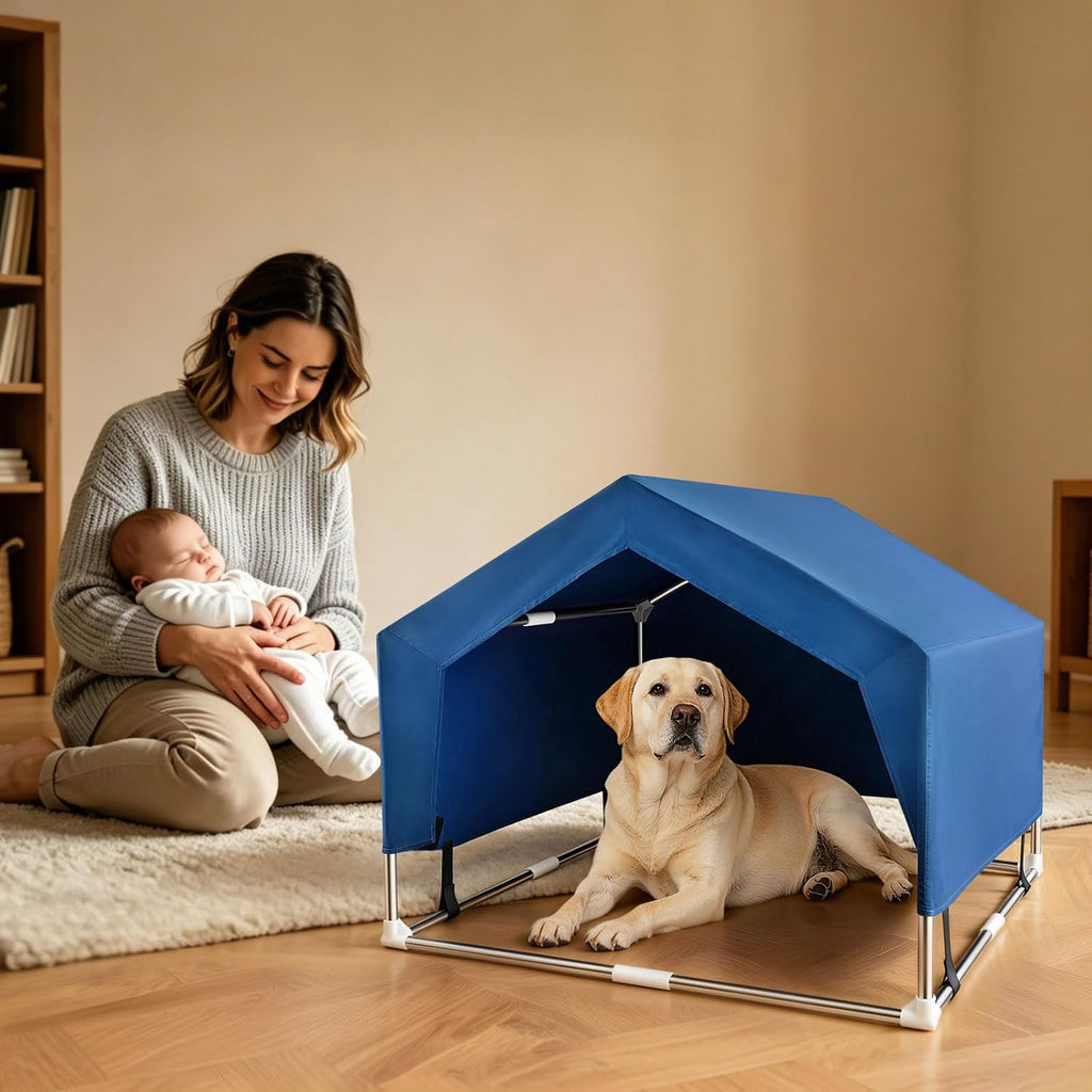 Dog Tent for Outside, Dog Shade for Medium Dogs, Pet Shelter for Indoor