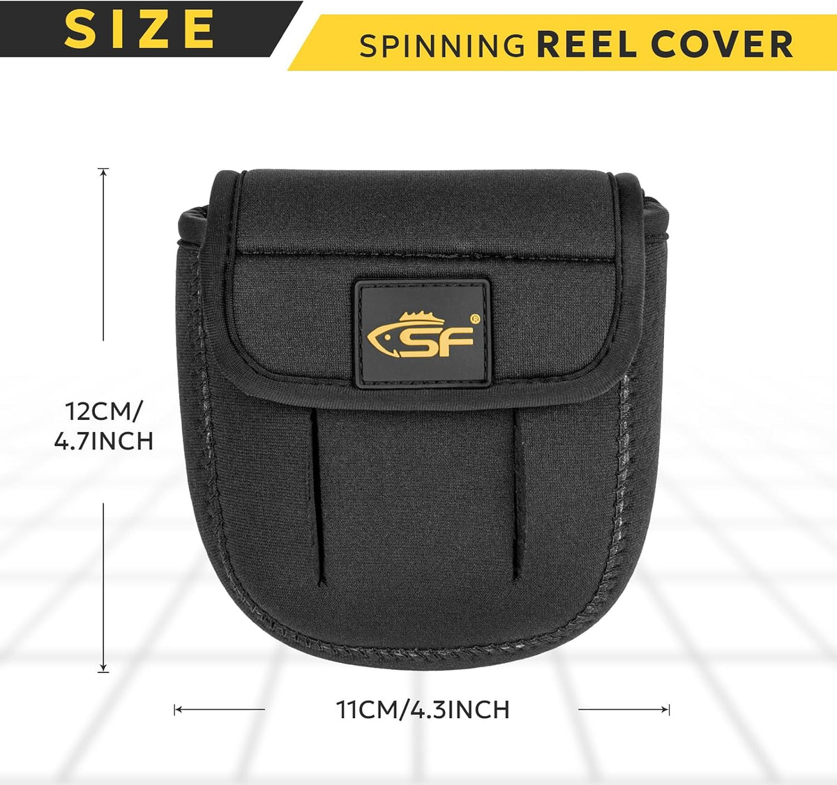 SF Neoprene Spinning Scratch-Resistant Fishing Reel Cover