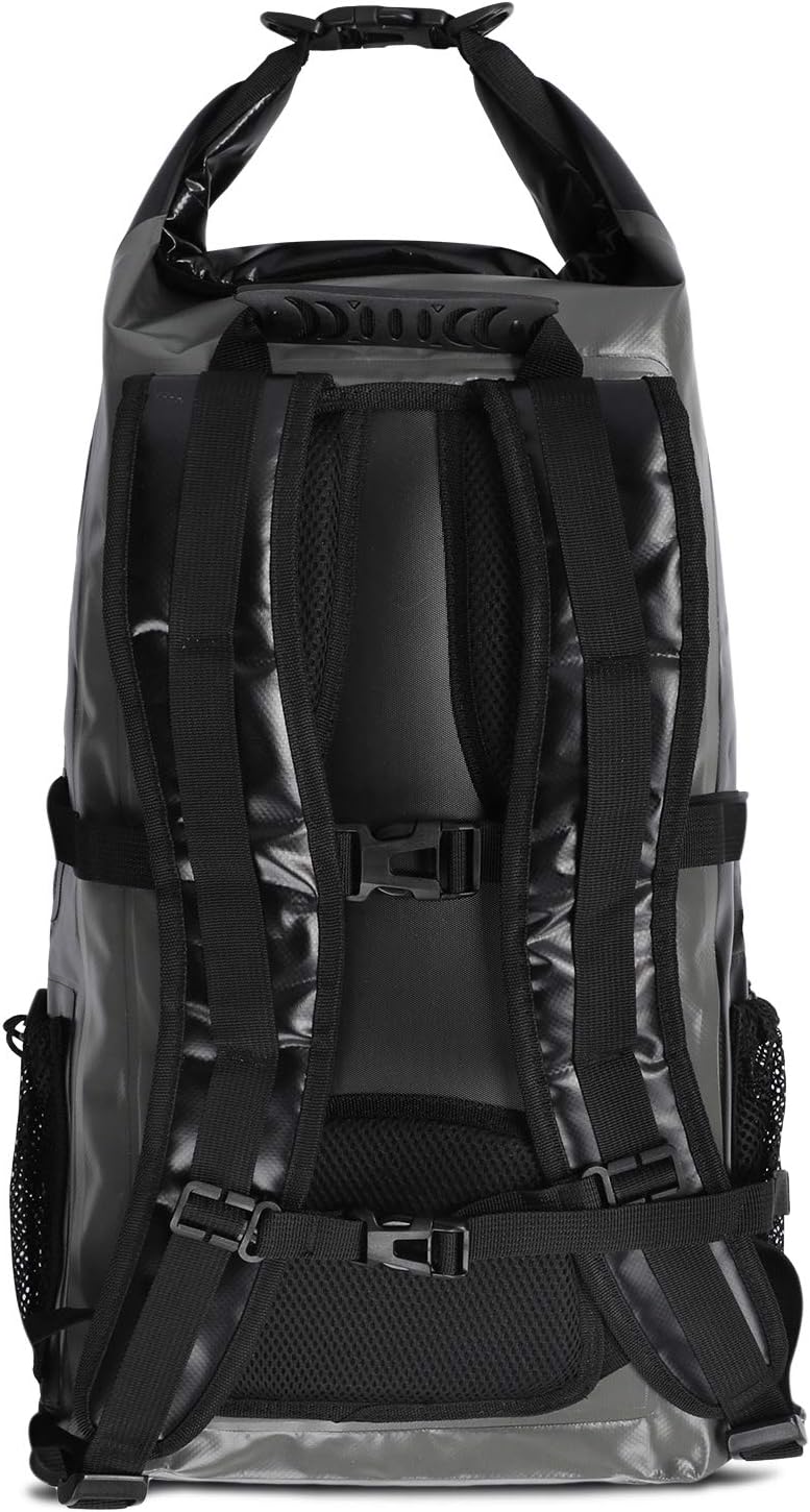FE Active Dry Bag Waterproof Backpack - 30L Eco Friendly Bag for Men & Women for Fishing, Travel, Hiking, Beach & Survival Gear. Storage for Camera & Camping Accessories | Designed in California, USA