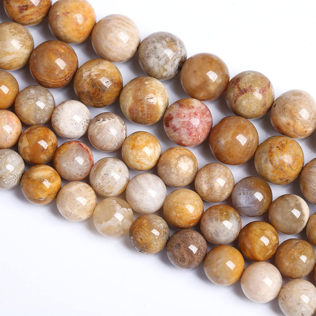 160PCS 4MM Natural Stone Coral Jade Chrysanthemum Beads for Jewelry Making DIY Bracelet