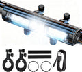 Super Bright 6 LED Rechargeable 10000 Lumen Bike Light Taillight 10+Modes