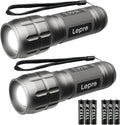 Lepro Lighting Ever LED Flashlight, High Lumens Waterproof Adjustable Focus