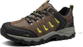 NORTIV 8 Men's Waterproof Hiking Shoes Leather