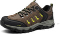NORTIV 8 Men's Waterproof Hiking Shoes Leather