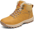 Mishansha Men's Waterproof Snow Boots, Warm Winter Boots