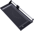 14 Inch Rolling Cutter Precision Rotary Paper Trimmer,Manual Heavy Duty Professional Rolling Trimmer for Photo Paper,Film,Art Paper Jam,Office Paper,Thin Plastic Soft Board,PVC,Cutting Table