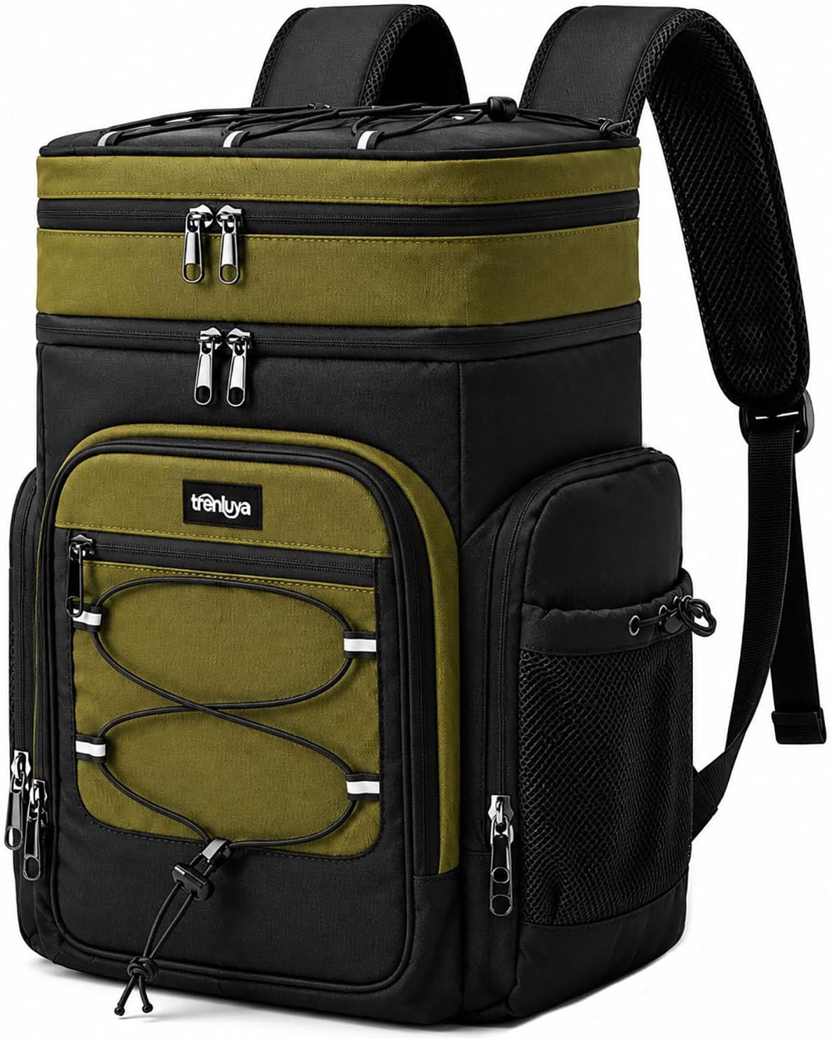 Cooler Backpack Insulated Leakproof, 52 Cans Soft Lunch Ice Bag