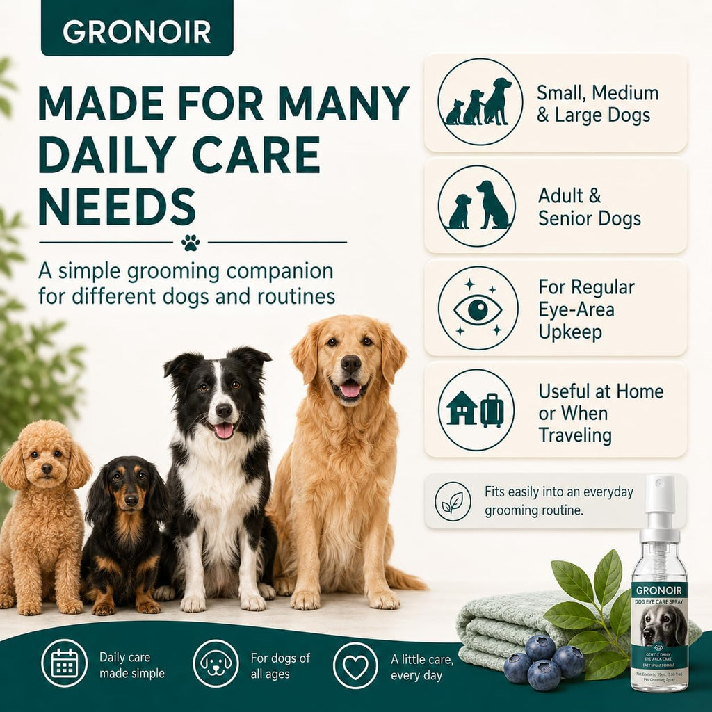 Lutein Eye Spray for Dogs, Daily Eye Area Care for Dogs, 20 mL