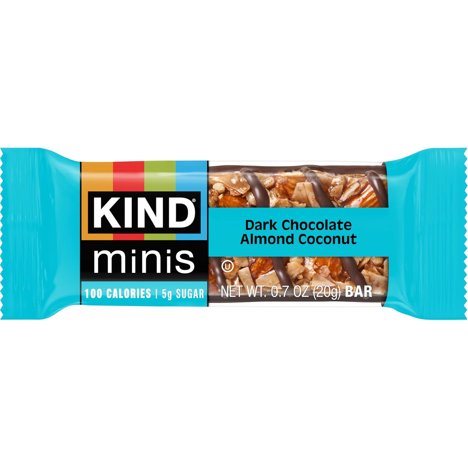 KIND Mini Snack Bars Variety Pack, Gluten Free, Low Sugar, Low Calorie Snacks, Dark Chocolate Nuts & Sea Salt, Caramel Almond & Sea Salt, Dark Chocolate Cherry Cashew, 80 Count