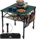 Portable Folding Camping Table Lightweight with Adjustable Height