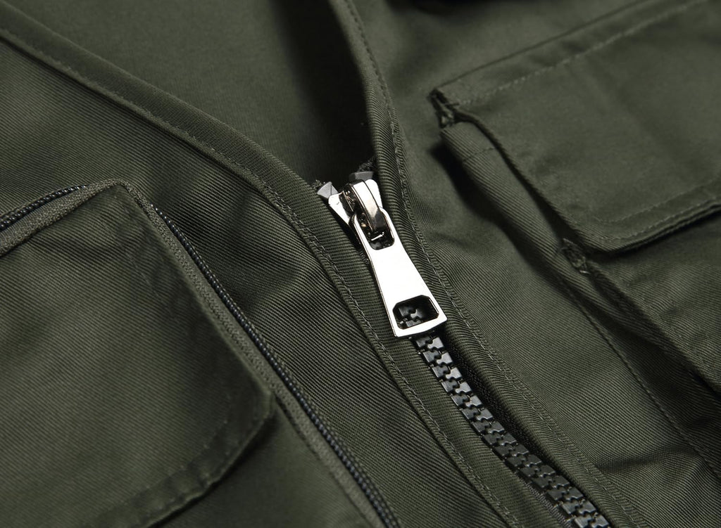 Men’s Fishing Vest Summer Outdoor Work Safari Travel Photo Vest with Multi Pockets