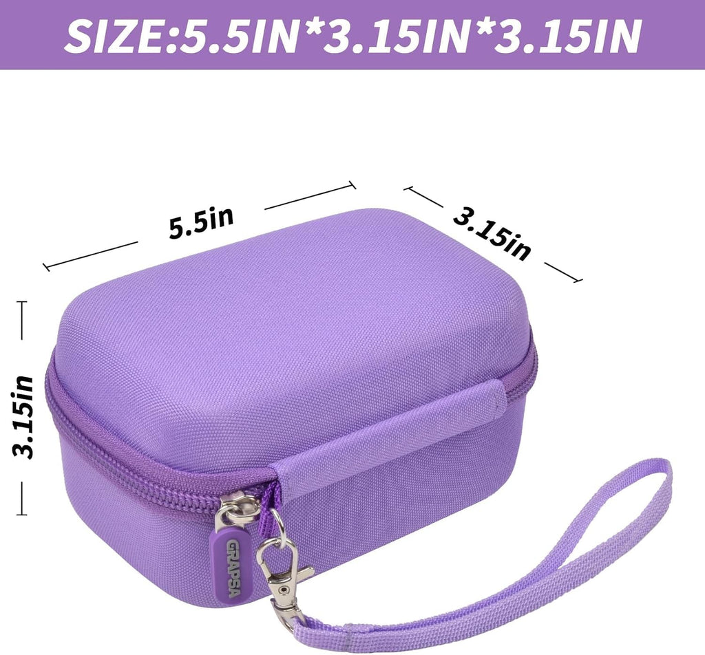 Digital Camera Case for Travelers & Vloggers, Case Only, Purple