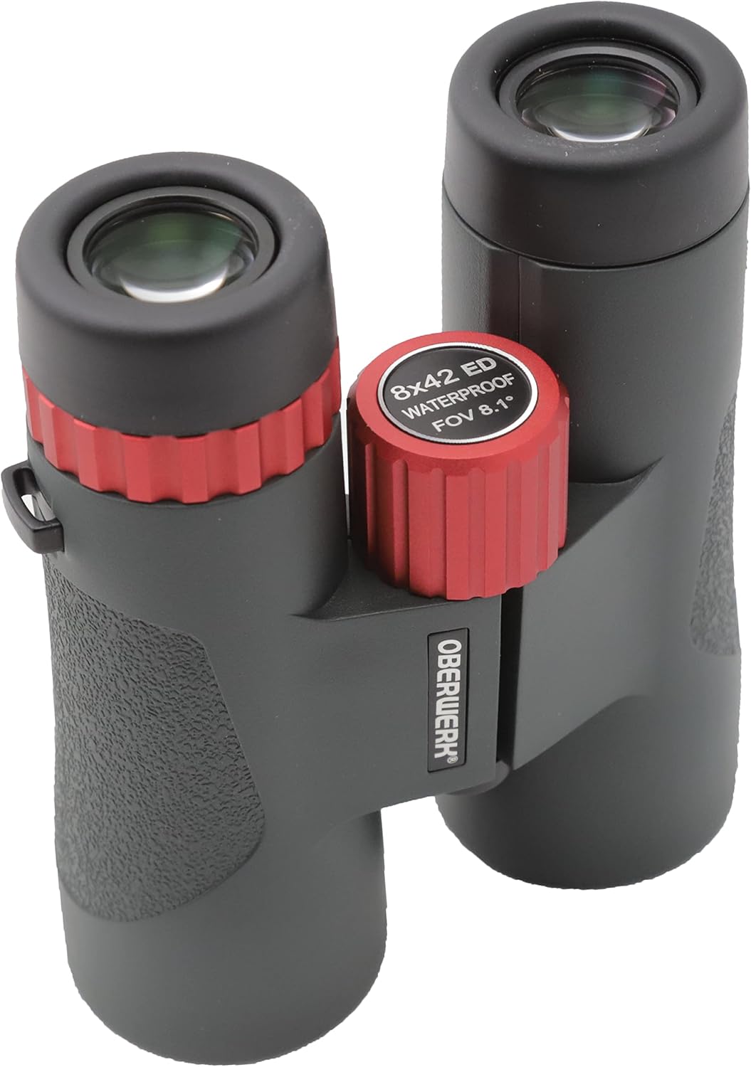 Oberwerk Sport ED 10x42 Professional Binoculars, Roof Prism, Fully Multi-Coated & Waterproof, Dielectric & Phase-Coated Prisms, Twist-Up Eyecups, Bird Watching, Hiking & Outdoor Use, Green