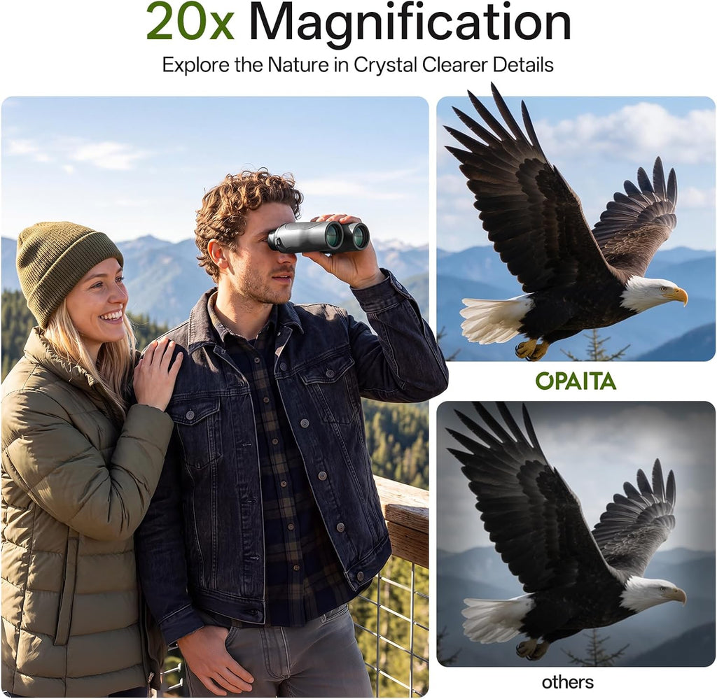20x32 Compact Binoculars for Adults Kids High Powered