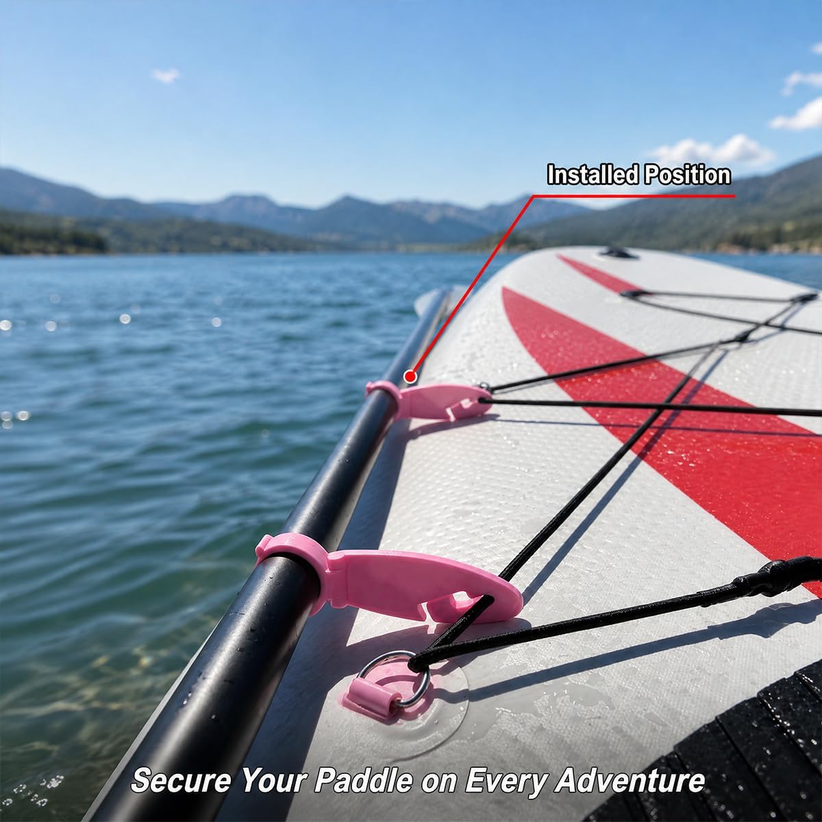 6PCS Paddle Board Clips Accessories for Kayak Canoe