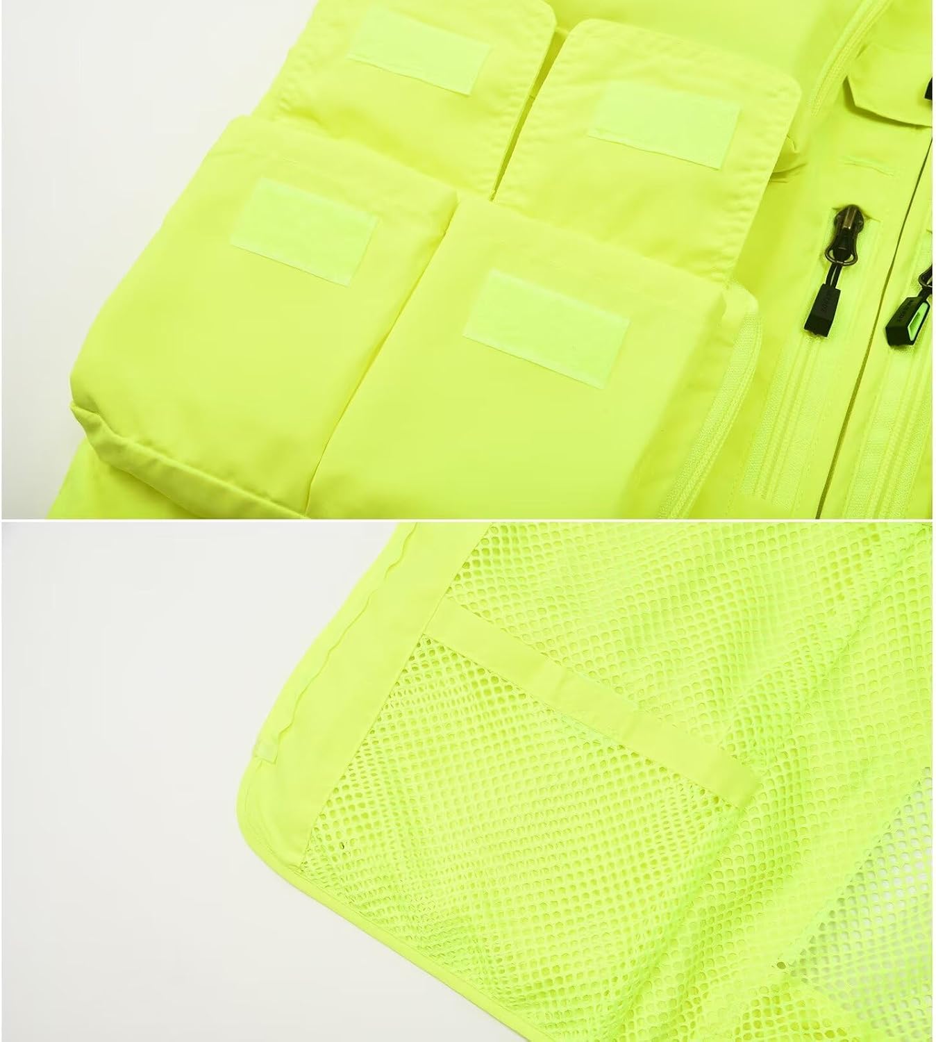 Spanye Mens Fishing Hunting Vest Outdoor Travel Utility Vest Tactical Work Jacket Multi Pocket