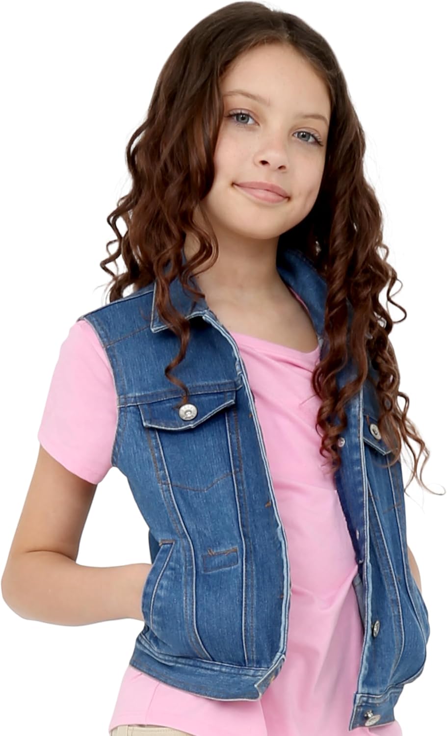 Fun and Function – Denim Weighted Vest for Kids – Sensory Weighted Vest Provides Soothing Weight for Kids with Sensory Issues - Small