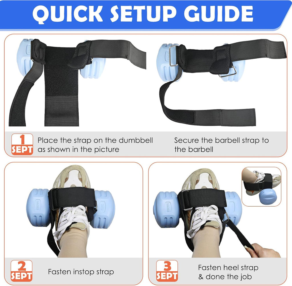 Dumbbell Foot Attachment, Thickening Monkey Feet, Adjustable Tibialis Strap